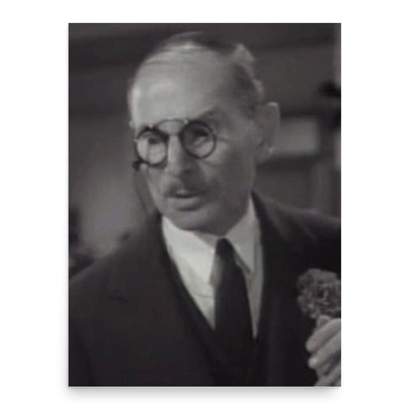 Charles Halton poster print, in size 18x24 inches.