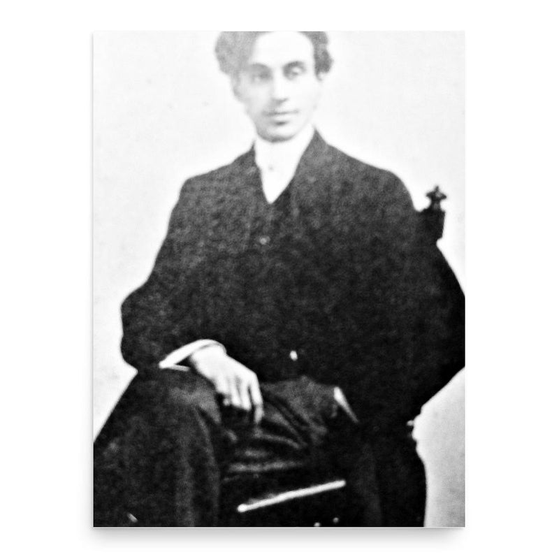 Charles Hambitzer poster print, in size 18x24 inches.