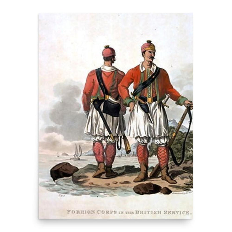 Charles Hamilton Smith poster print, in size 18x24 inches.