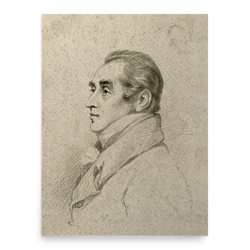 Charles Hatchett poster print, in size 18x24 inches.