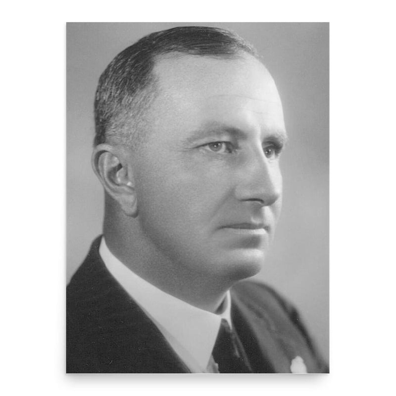 Charles Hawker poster print, in size 18x24 inches.