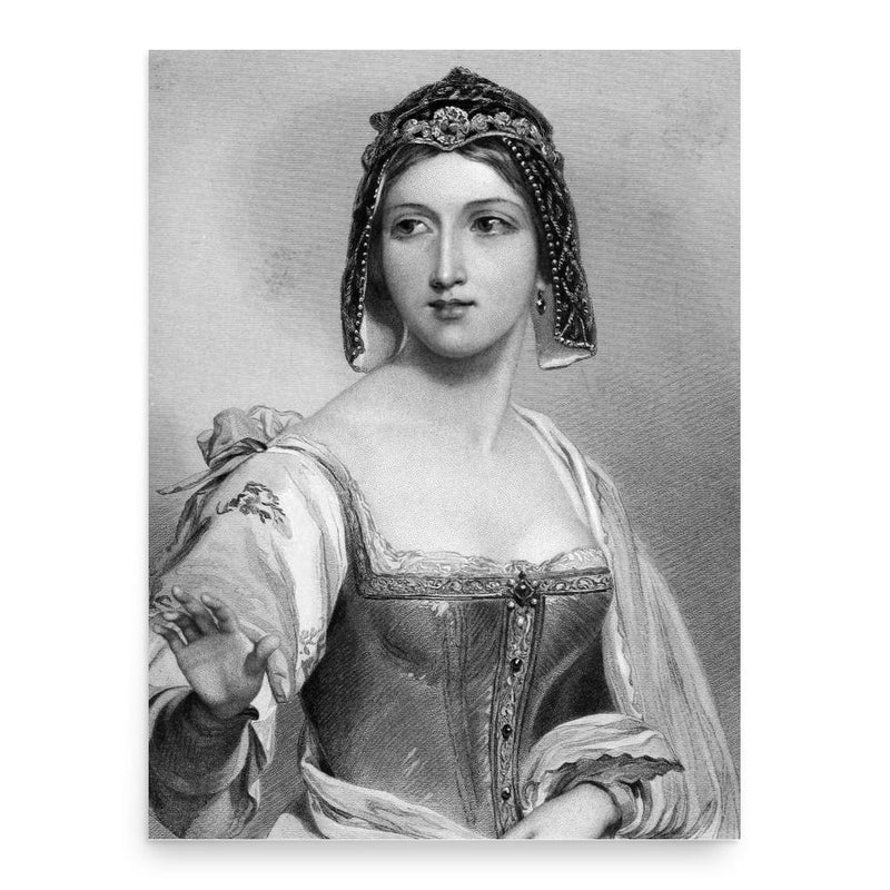 Charles Heath poster print, in size 18x24 inches.