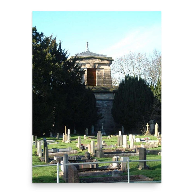 Charles Heathcote Tatham poster print, in size 18x24 inches.