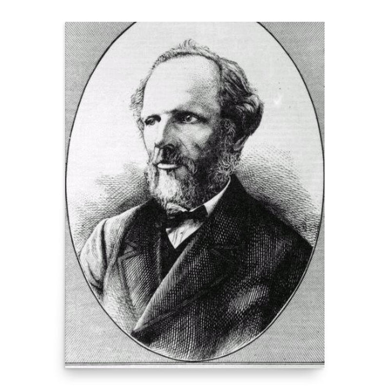 Charles Heavysege poster print, in size 18x24 inches.