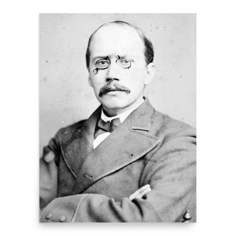 Charles Heber Clark poster print, in size 18x24 inches.