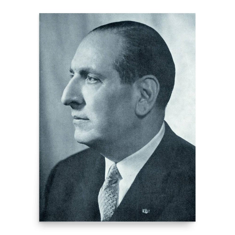 Charles Helou poster print, in size 18x24 inches.