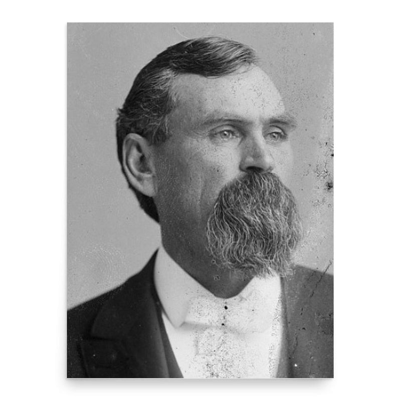 Charles Henderson Yoakum poster print, in size 18x24 inches.