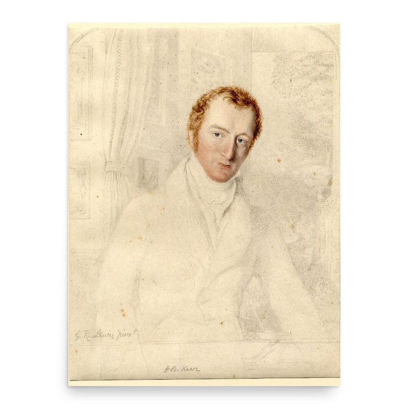 Charles Henry Bellenden Ker poster print, in size 18x24 inches.