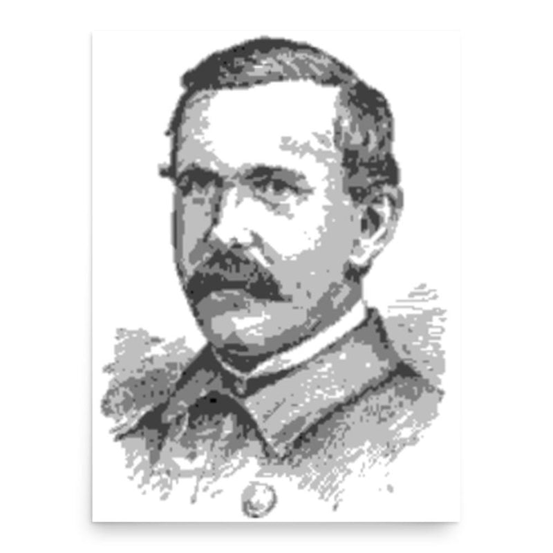 Charles Henry Bromedge Caldwell poster print, in size 18x24 inches.