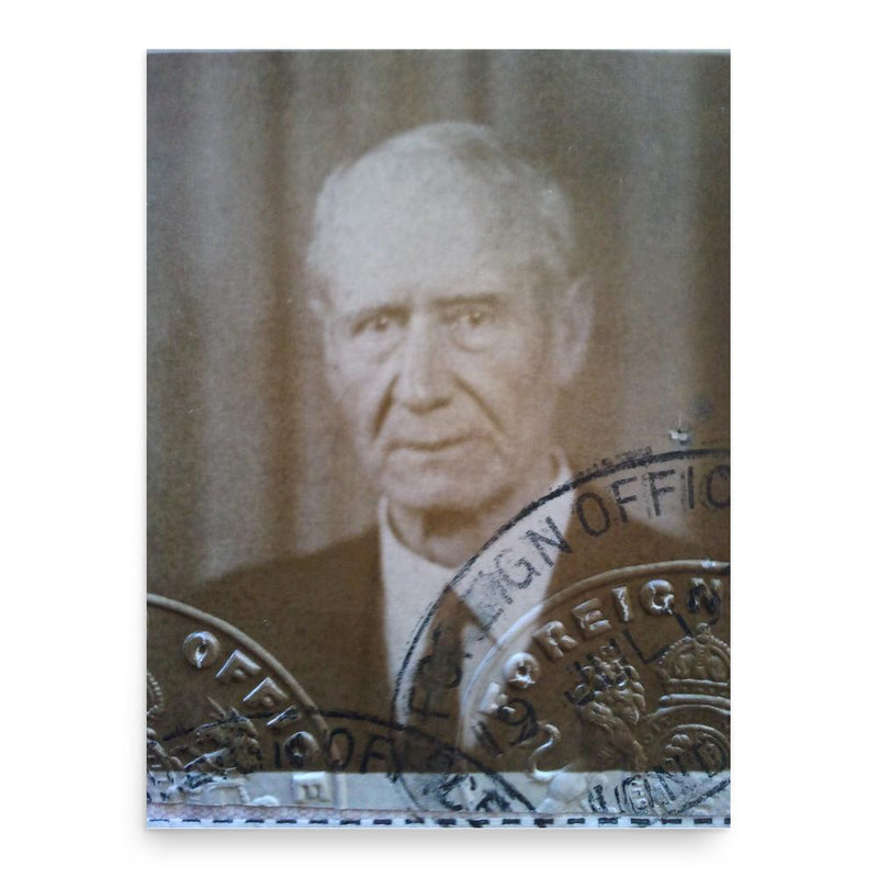 Charles Henry Chomley poster print, in size 18x24 inches.