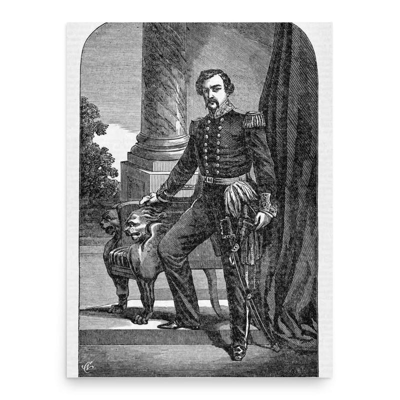 Charles Henry Darling poster print, in size 18x24 inches.