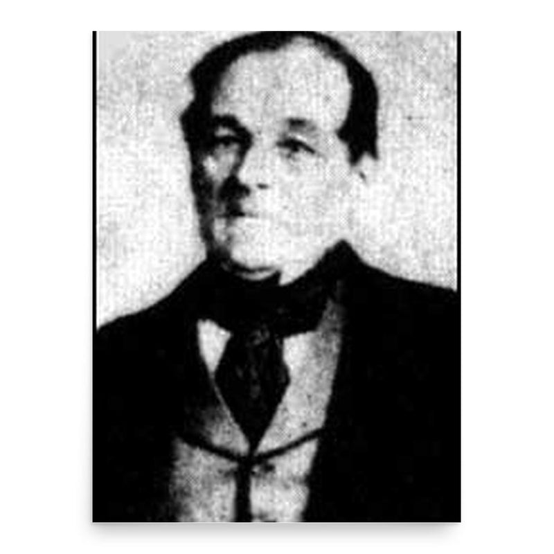 Charles Henry Harrod poster print, in size 18x24 inches.