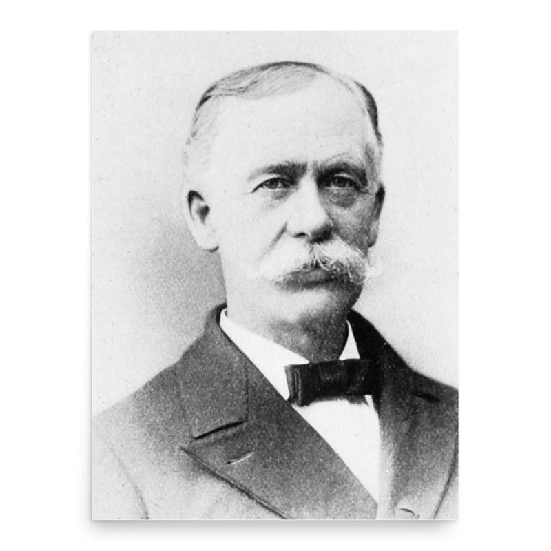 Charles Henry Hitchcock poster print, in size 18x24 inches.