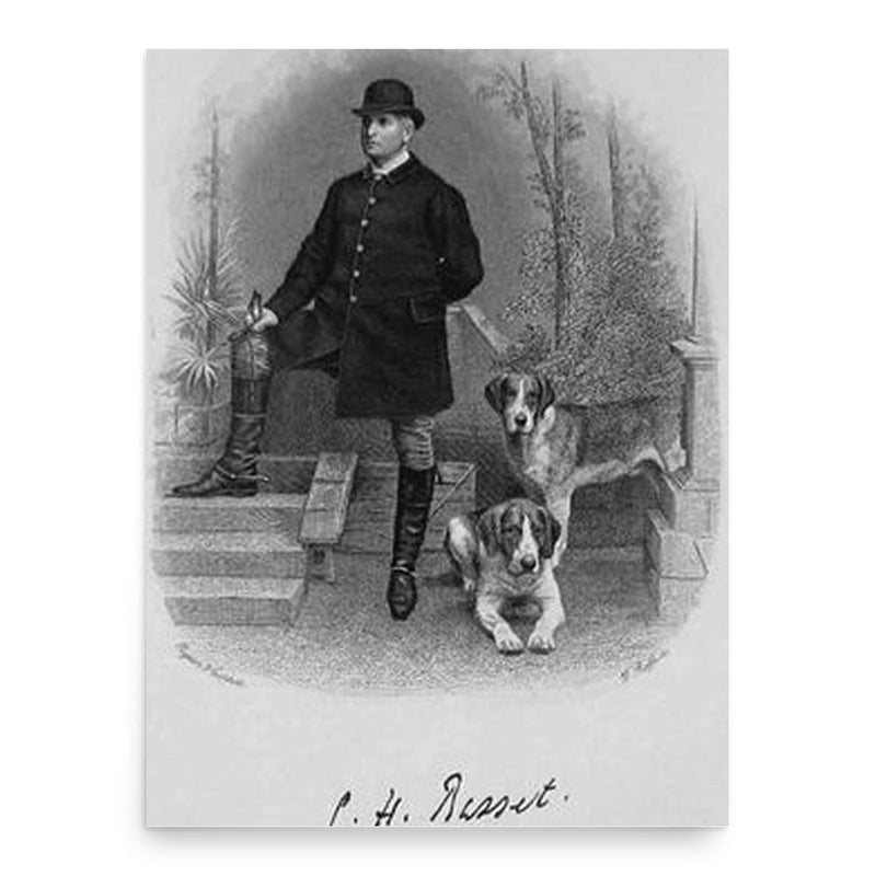 Charles Henry Williams poster print, in size 18x24 inches.