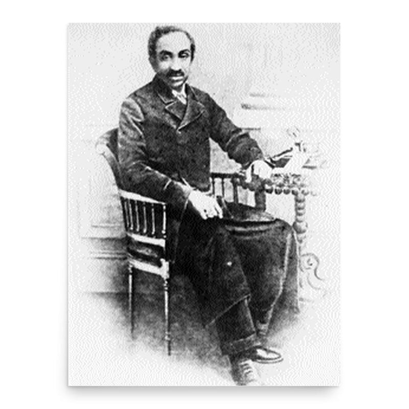 Charles Henry de Soysa poster print, in size 18x24 inches.