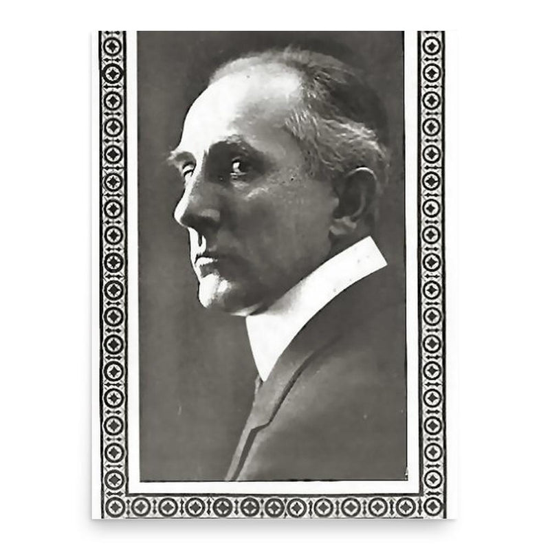 Charles Hill Mailes poster print, in size 18x24 inches.