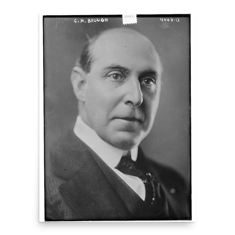Charles Hillman Brough poster print, in size 18x24 inches.