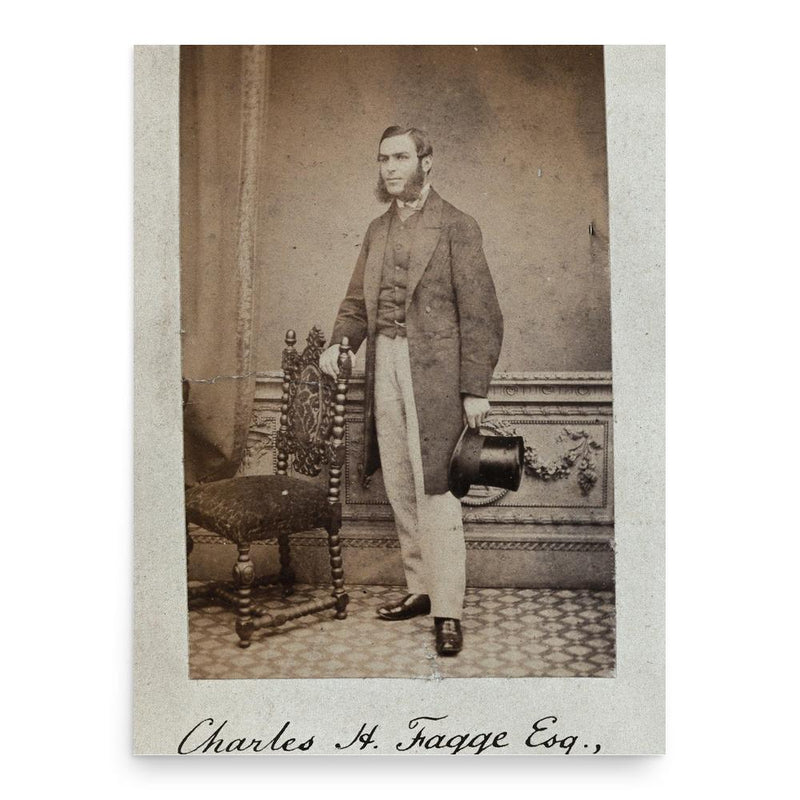 Charles Hilton Fagge poster print, in size 18x24 inches.