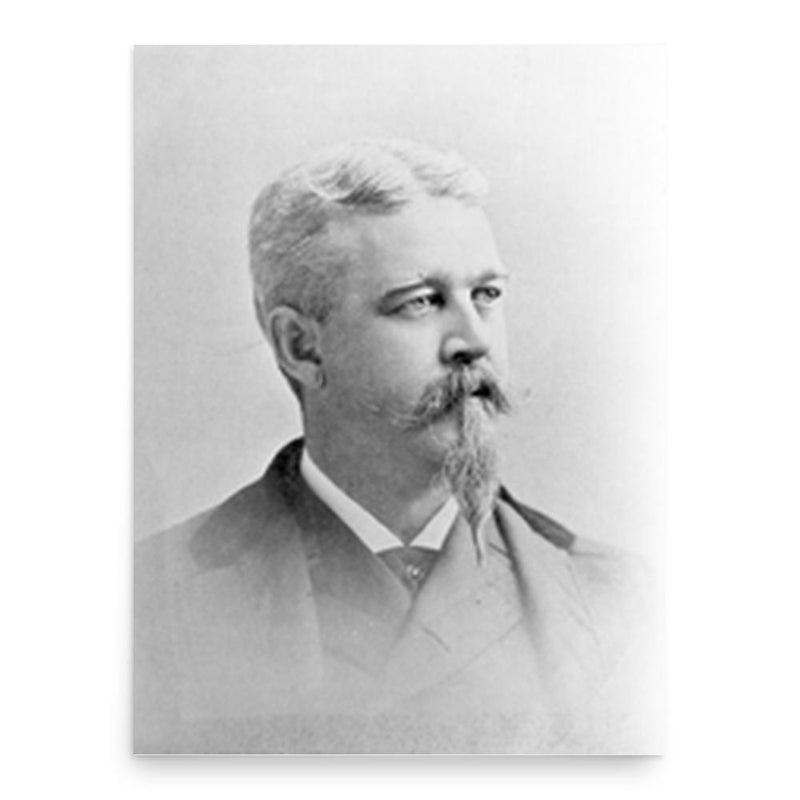 Charles Hopper Gibson poster print, in size 18x24 inches.