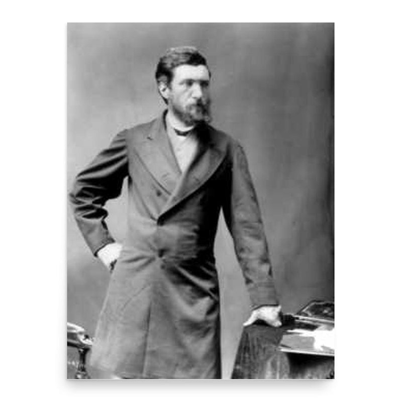 Charles Horetzky poster print, in size 18x24 inches.