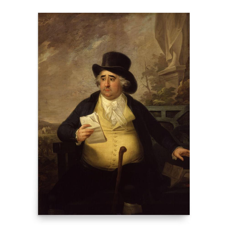 Charles James Fox poster print, in size 18x24 inches.