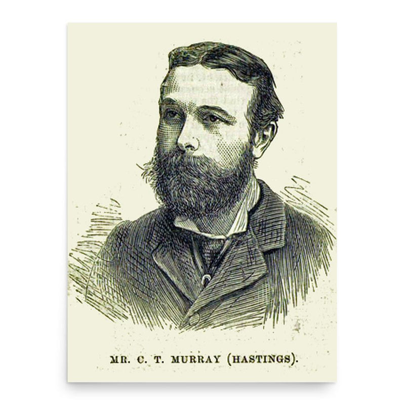 Charles James Murray poster print, in size 18x24 inches.