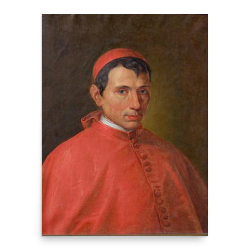 Charles Januarius Acton poster print, in size 18x24 inches.