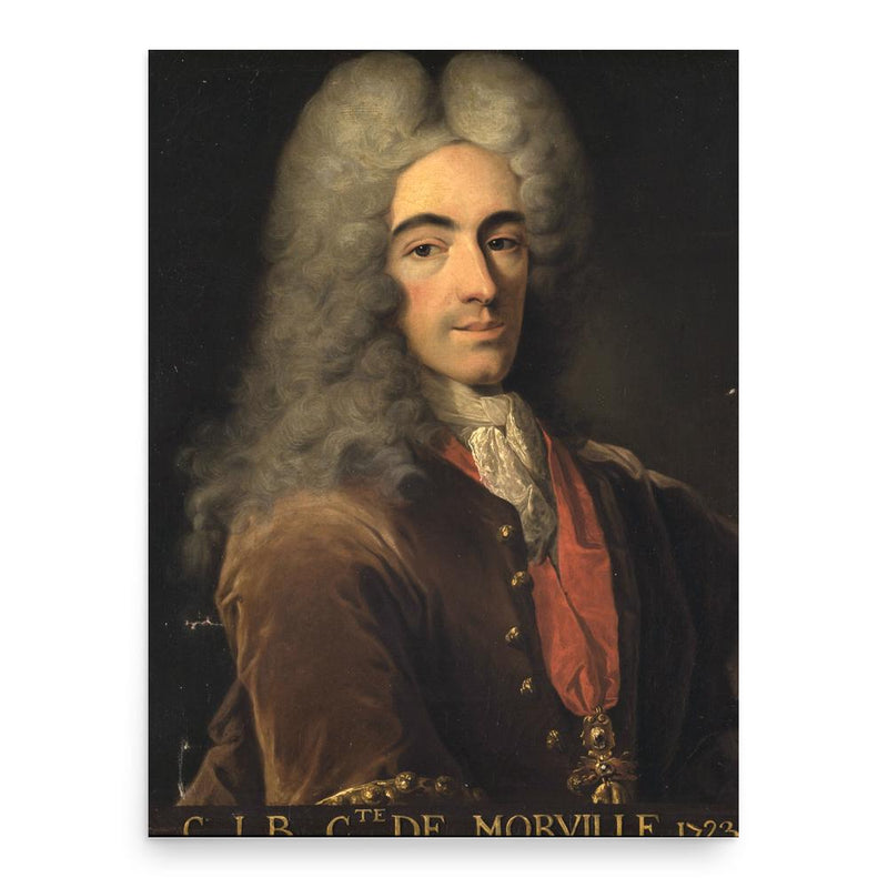 Charles Jean-Baptiste Fleuriau poster print, in size 18x24 inches.