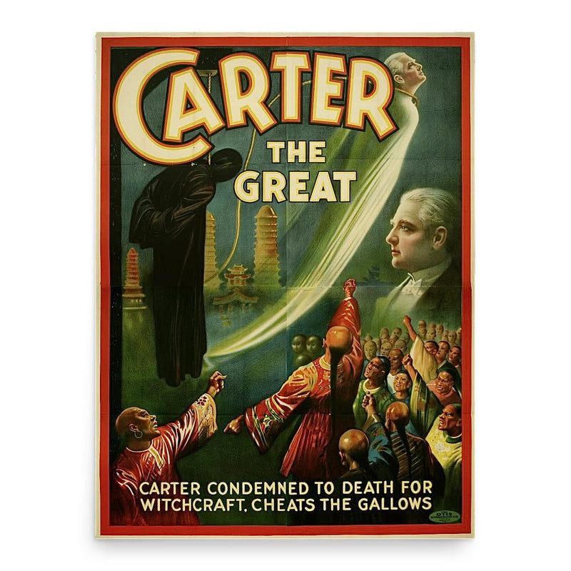 Charles Joseph Carter poster print, in size 18x24 inches.