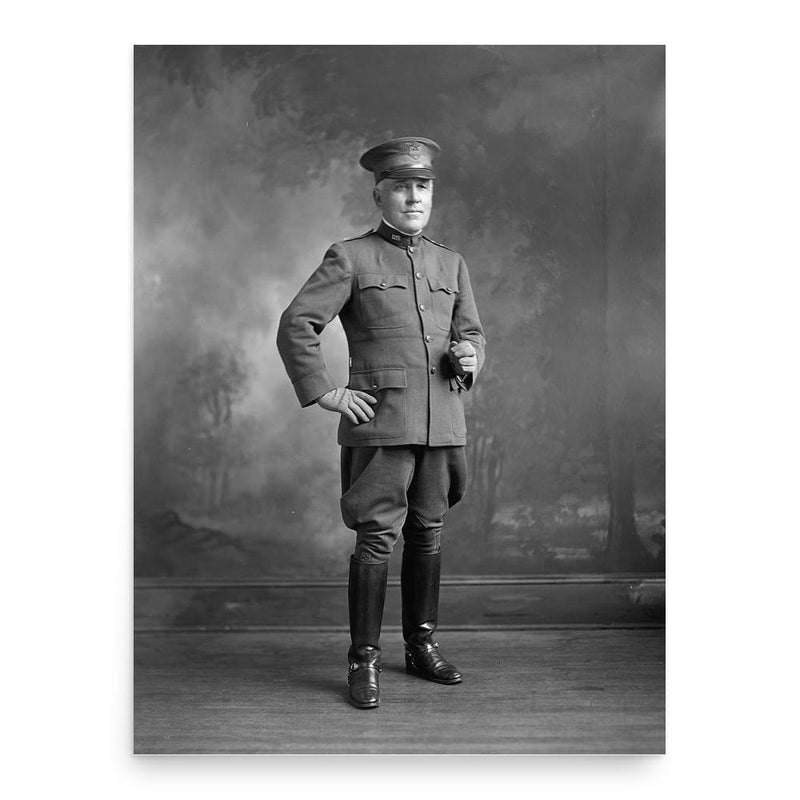 Charles Justin Bailey poster print, in size 18x24 inches.