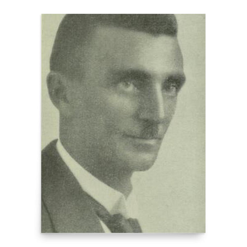 Charles Karius poster print, in size 18x24 inches.