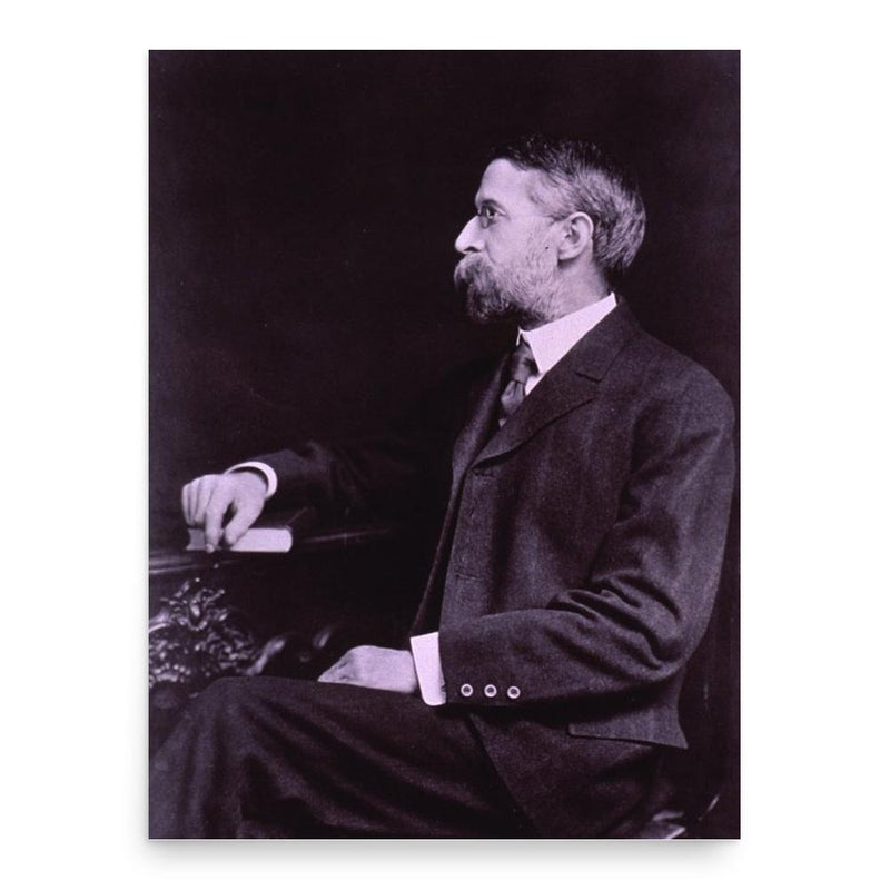 Charles Karsner Mills poster print, in size 18x24 inches.