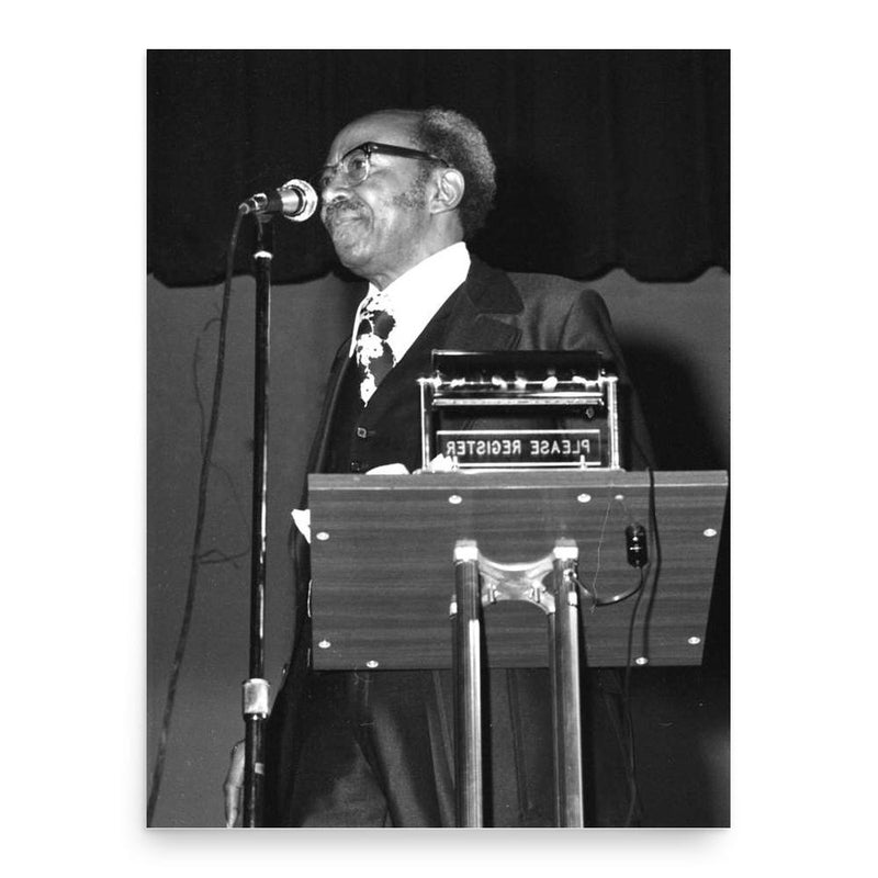 Charles Kenzie Steele poster print, in size 18x24 inches.