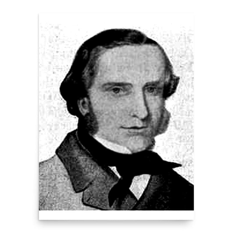 Charles Kettle poster print, in size 18x24 inches.