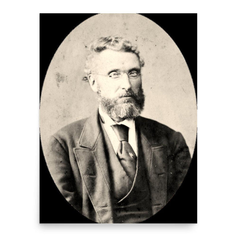 Charles Kickham poster print, in size 18x24 inches.