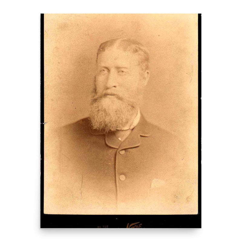 Charles King-Harman poster print, in size 18x24 inches.