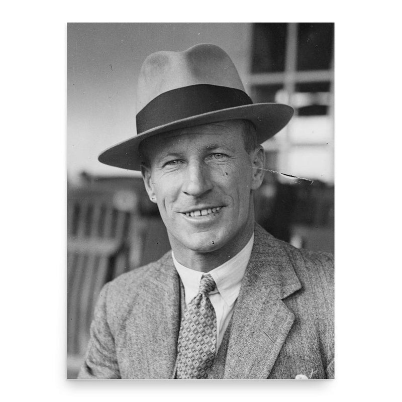 Charles Kingsford Smith poster print, in size 18x24 inches.