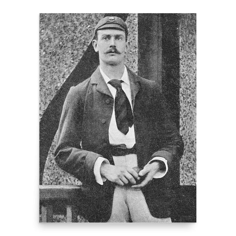 Charles Kortright poster print, in size 18x24 inches.