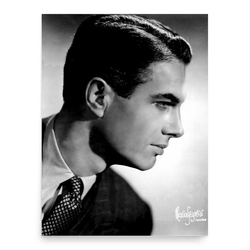 Charles Korvin poster print, in size 18x24 inches.