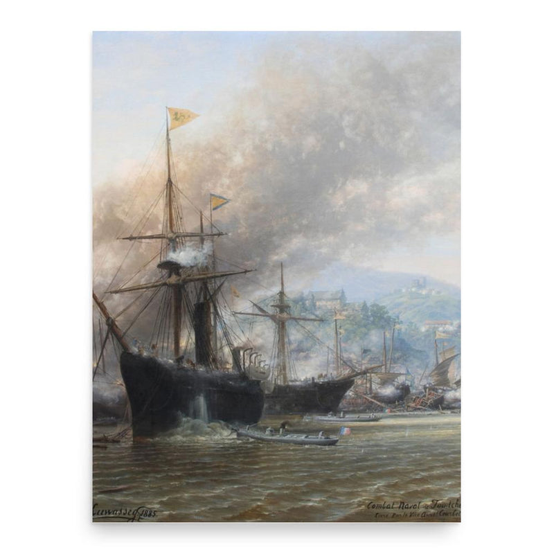 Charles Kuwasseg poster print, in size 18x24 inches.