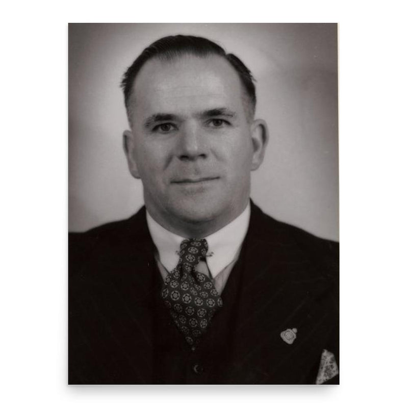 Charles Lamp poster print, in size 18x24 inches.