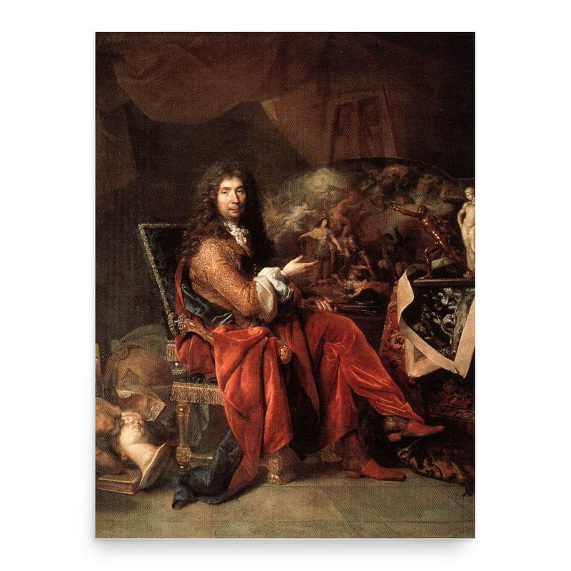 Charles Le Brun poster print, in size 18x24 inches.