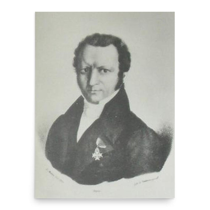 Charles Le Hon poster print, in size 18x24 inches.