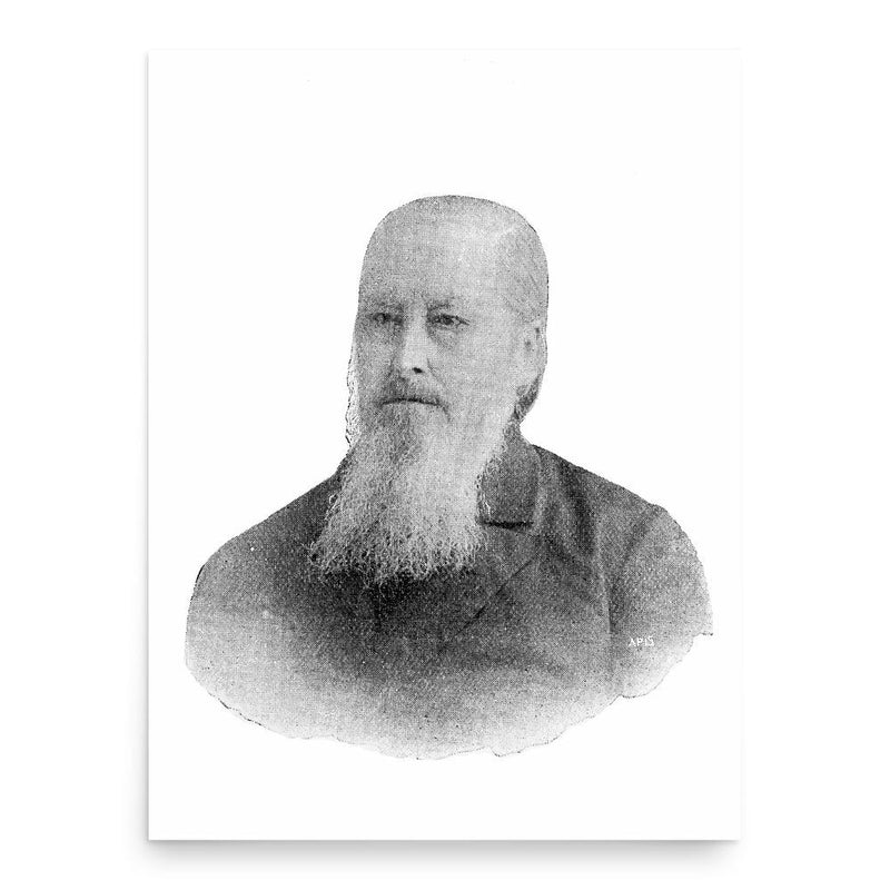 Charles Ledger poster print, in size 18x24 inches.