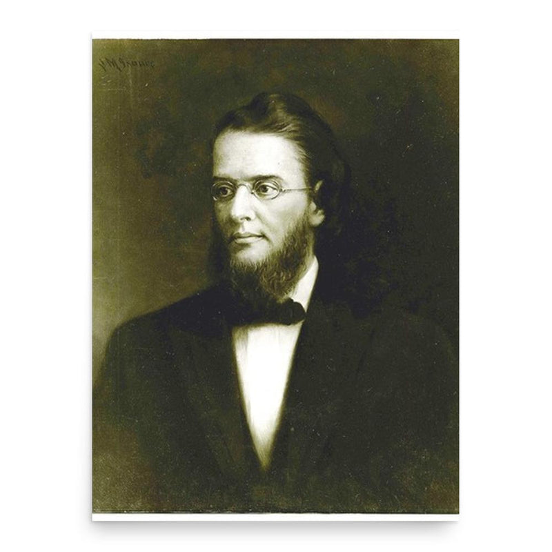 Charles Linnaeus Ives poster print, in size 18x24 inches.