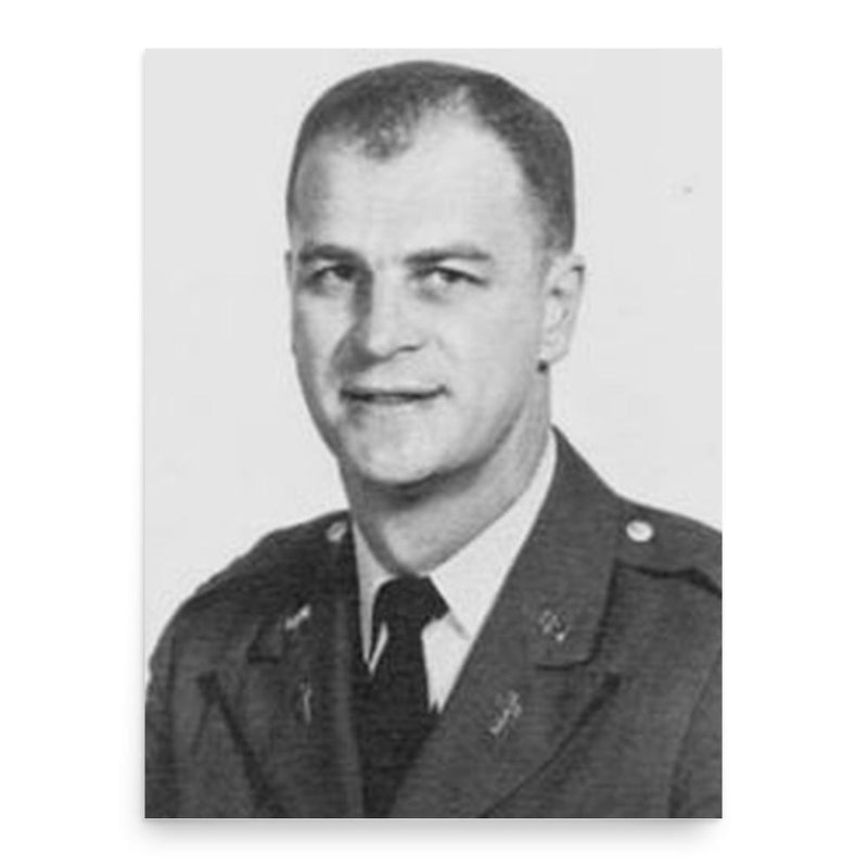 Charles Liteky poster print, in size 18x24 inches.