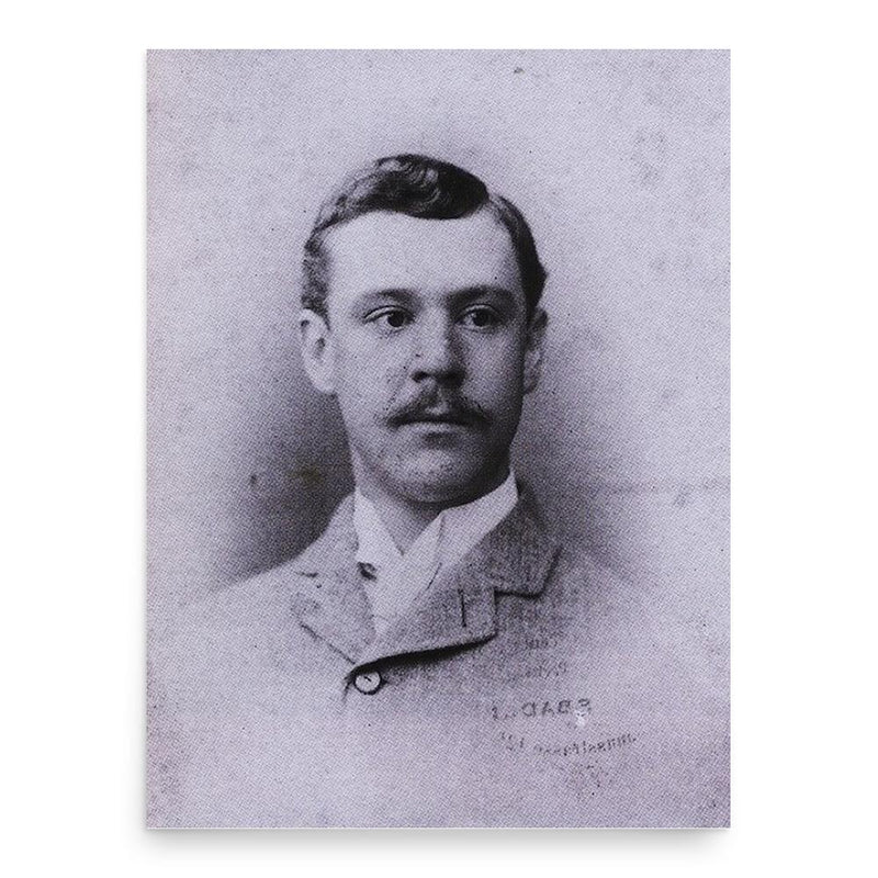 Charles Loeser poster print, in size 18x24 inches.