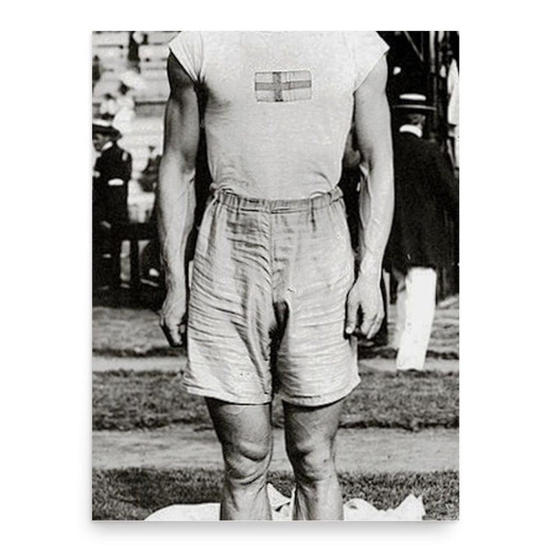 Charles Lomberg poster print, in size 18x24 inches.