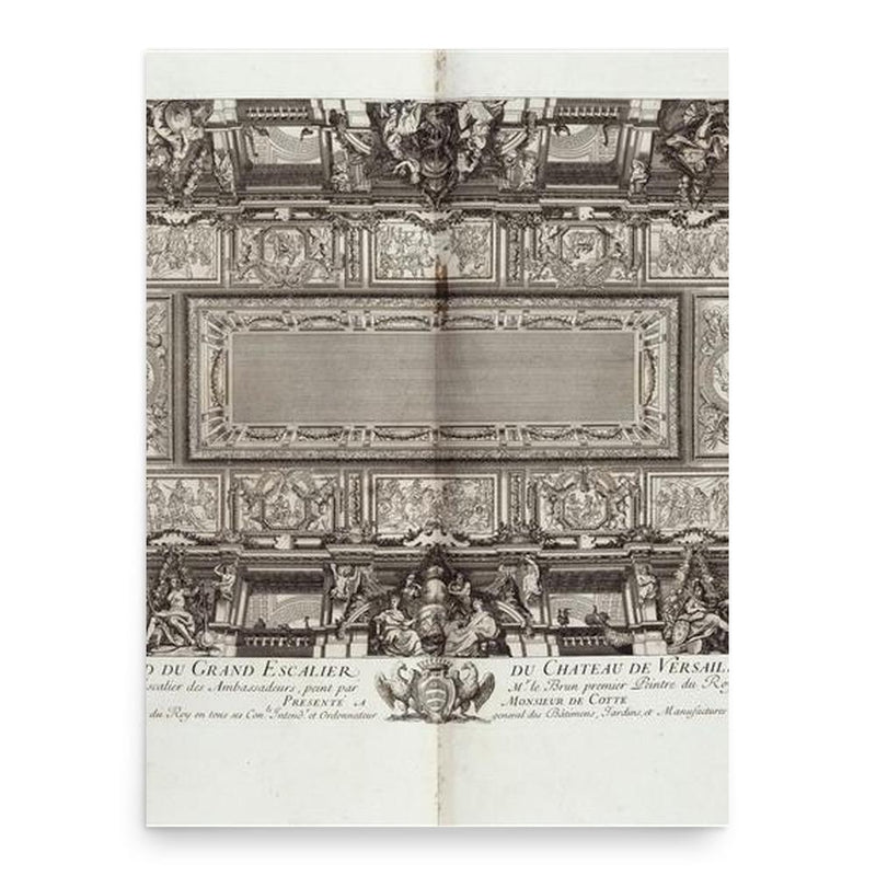 Charles Louis Simonneau poster print, in size 18x24 inches.