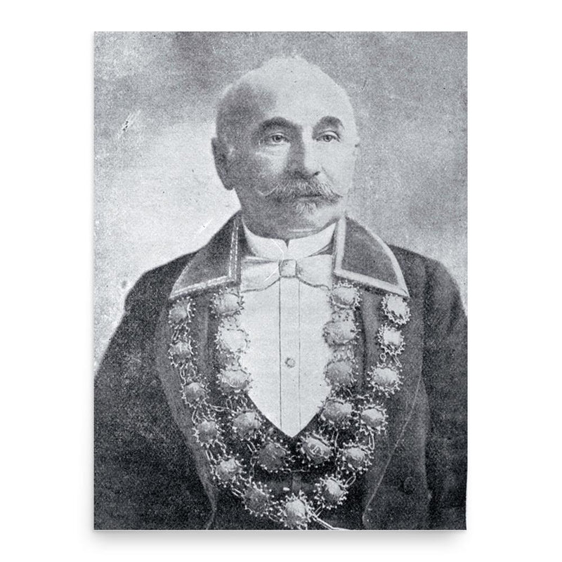 Charles Louisson poster print, in size 18x24 inches.